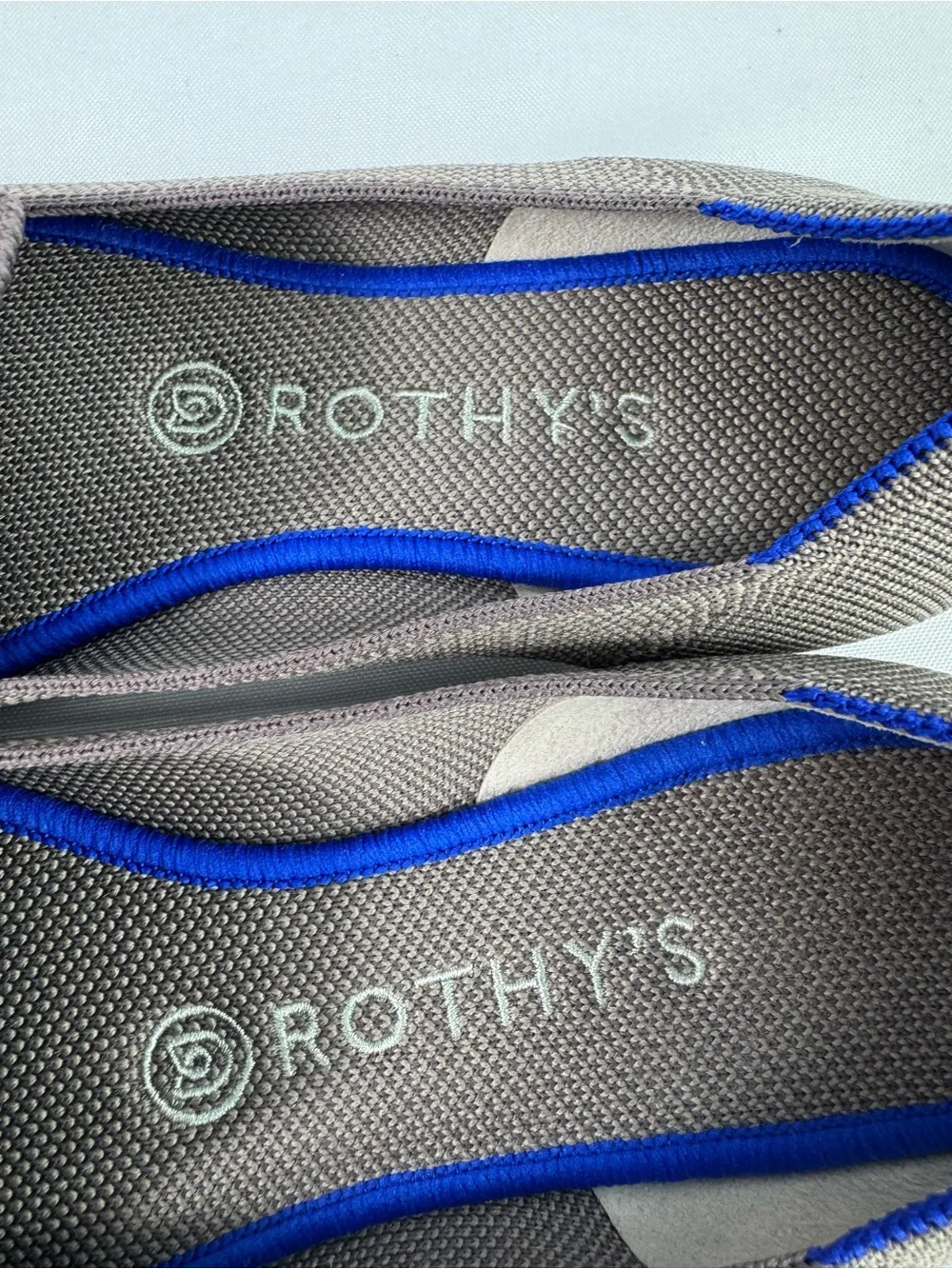 Rothy’s Khaki Round Toe Knit Women’s Ballet Flats Size 8